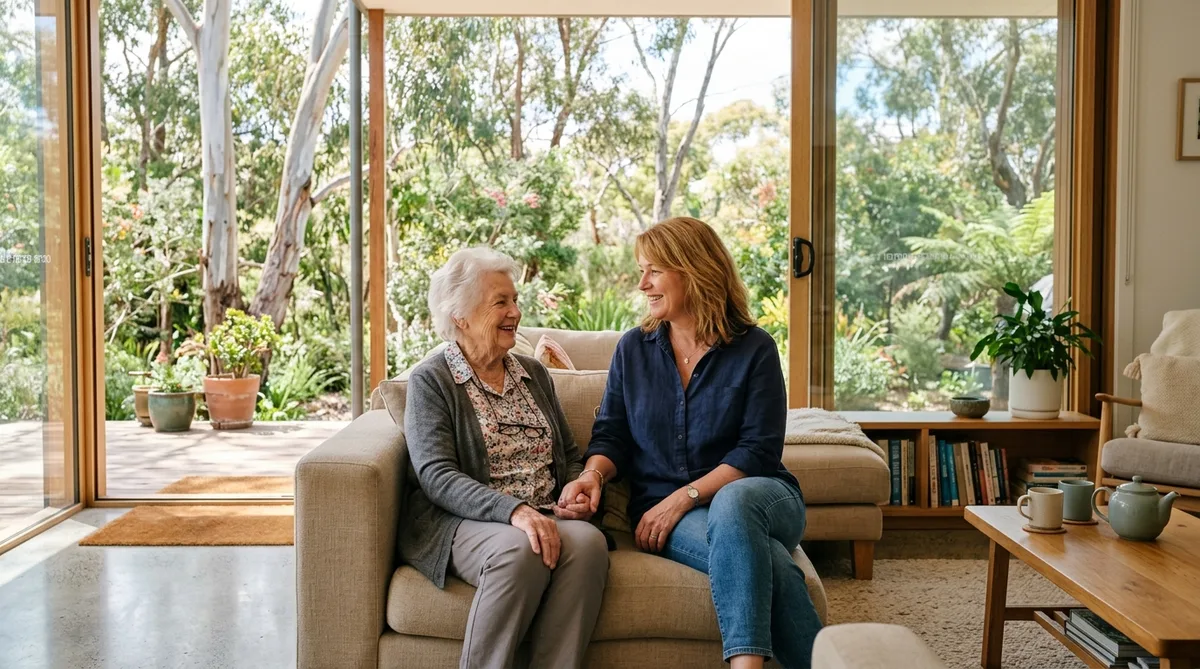 Australian family planning aged care and in-home support together