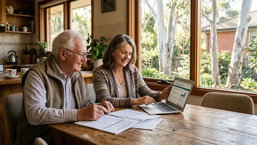 Australian family comparing Support at Home vs legacy Home Care Packages funding